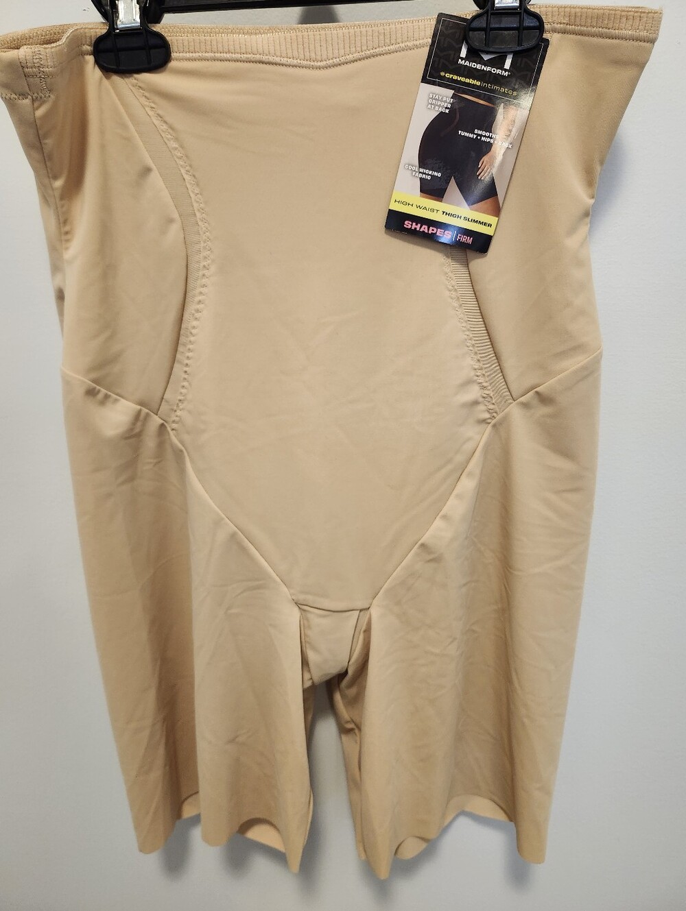 Maidenform Beige High-Waist Thigh Slimmer Shapewear Size 3XL NWT